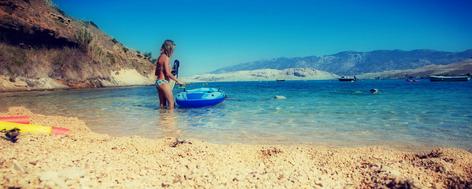 Plaža ispred kuće Lorenco